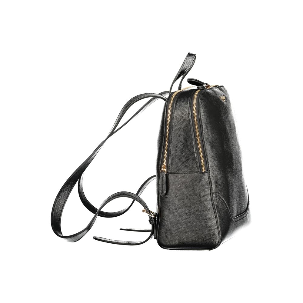 Twinset Black Polyurethane Women Backpack