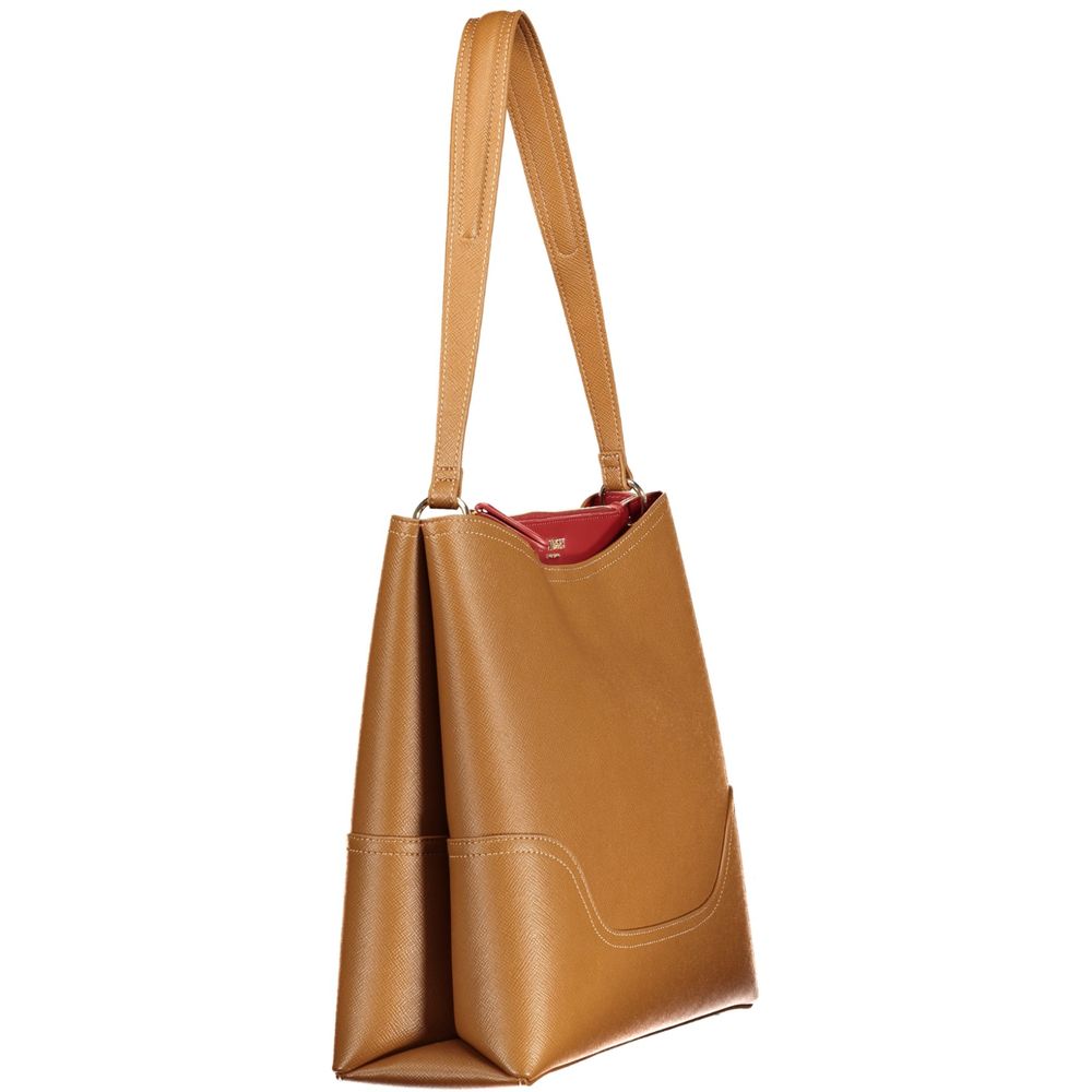 Twinset Brown Polyurethane Women's Bag