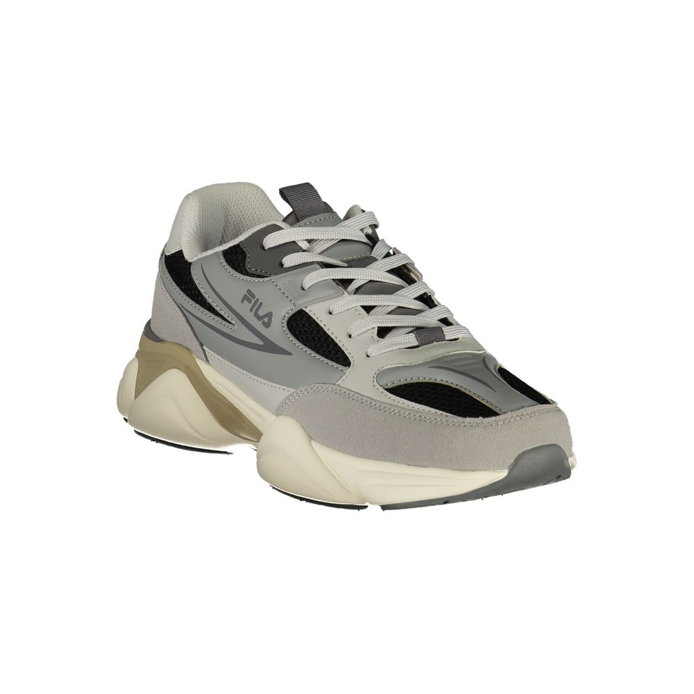 Fila Gray Polyester Men's Sneaker