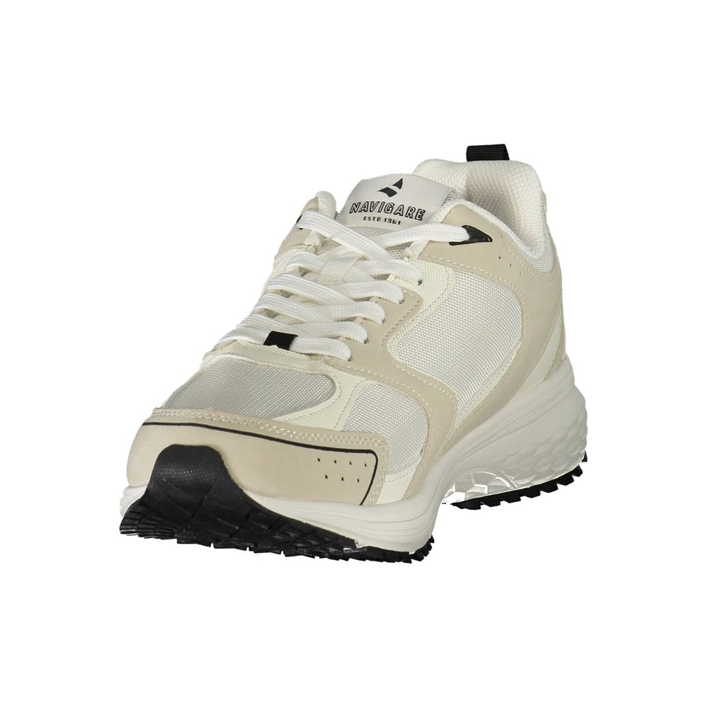 Navigare White Athletic Sneakers