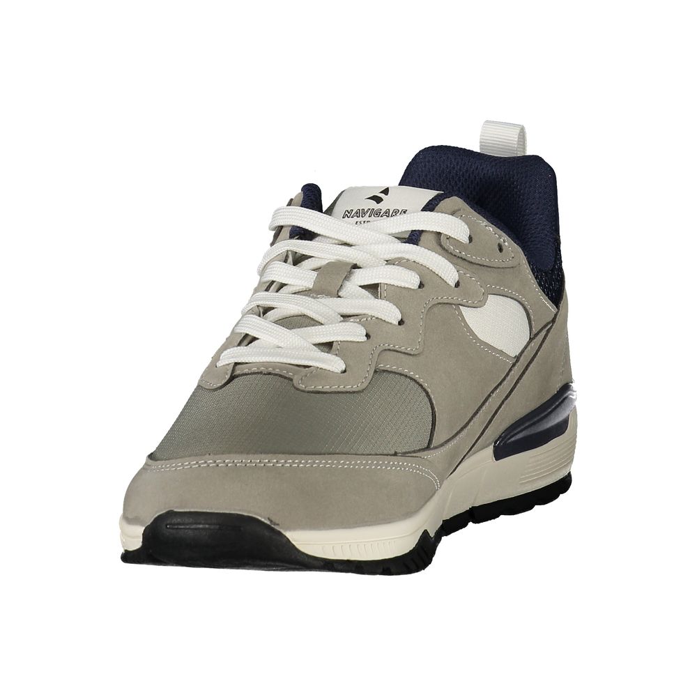 Navigare Grigio Polyester Mens Sneaker