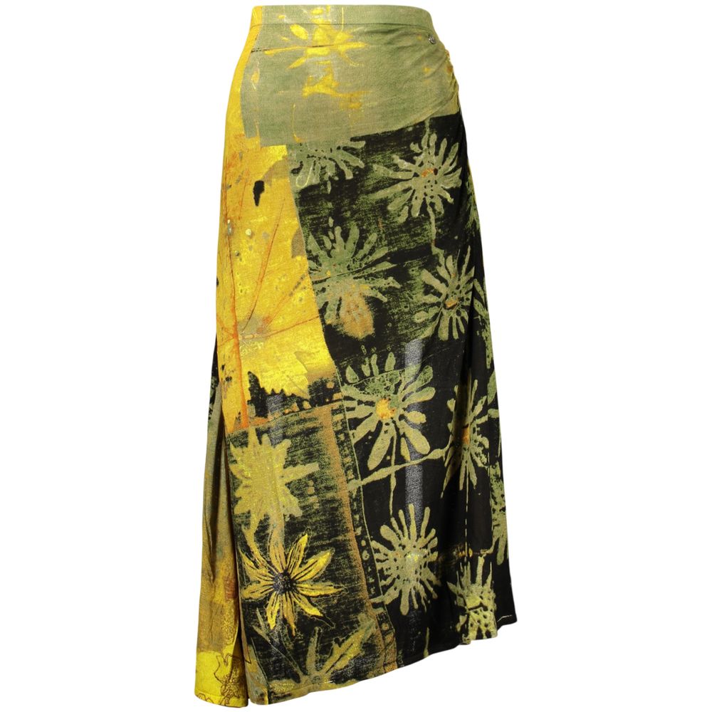 Desigual Green Viscose Women's Skirt