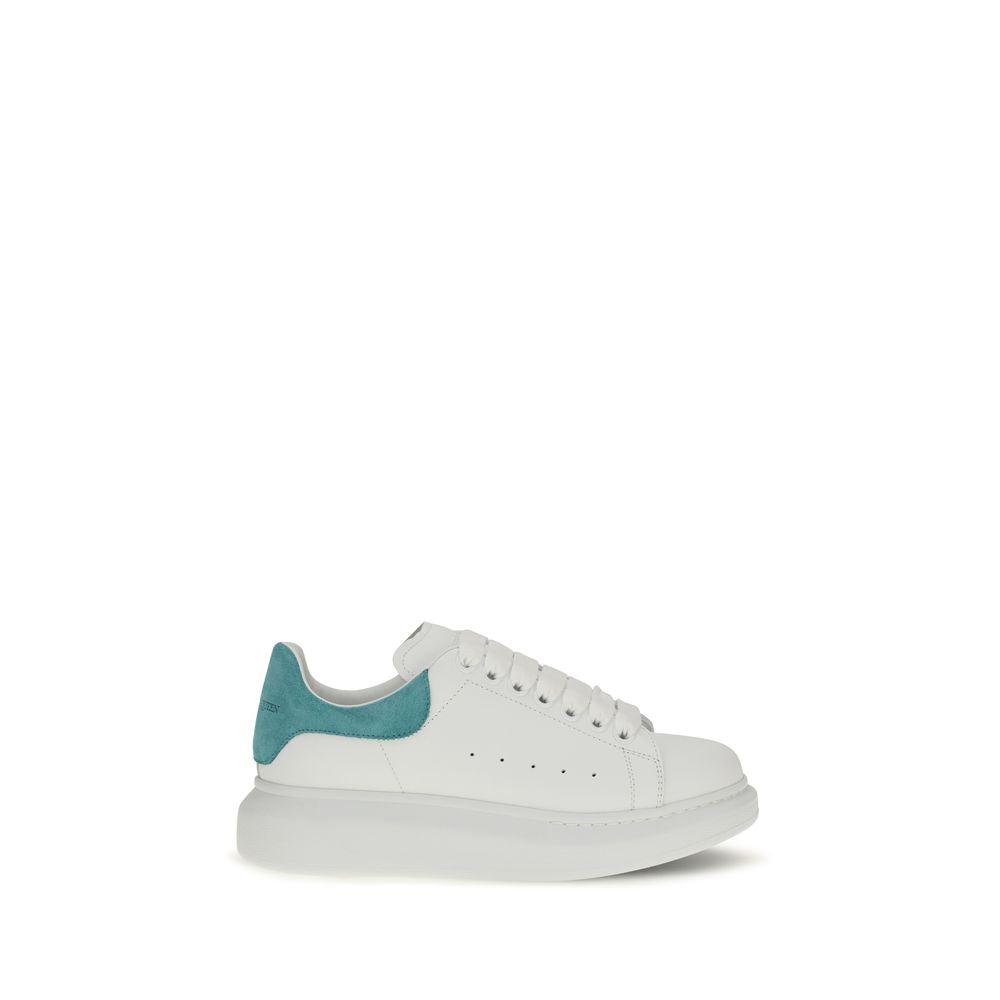 Alexander McQueen White Leather Chunky Sneakers