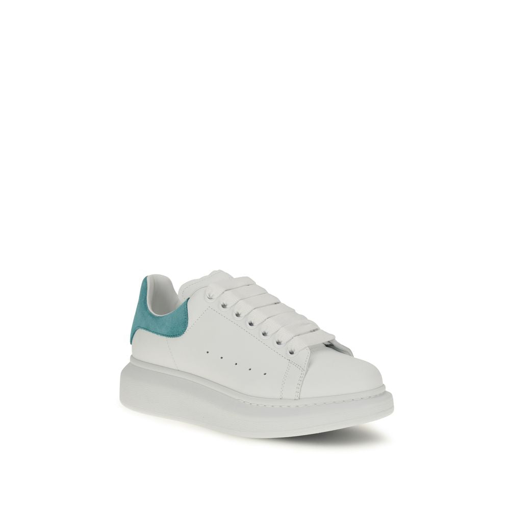 Alexander McQueen White Leather Chunky Sneakers
