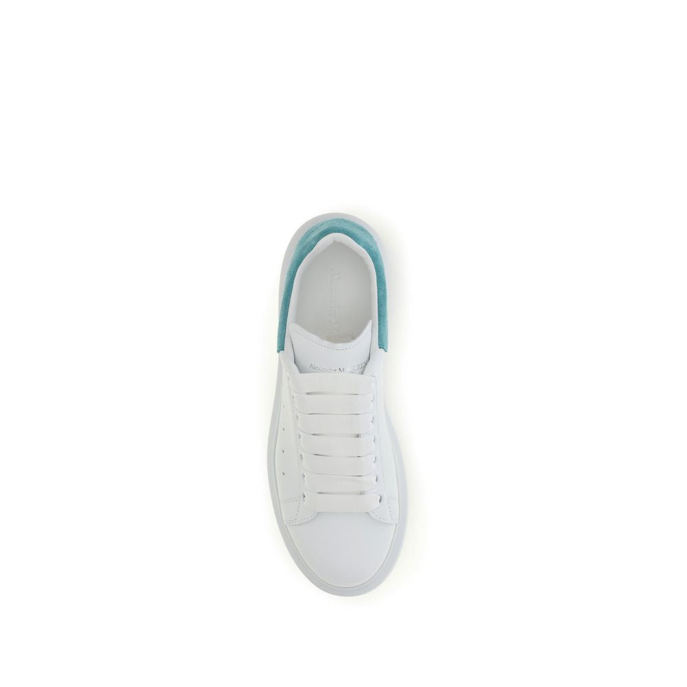 Alexander McQueen White Leather Chunky Sneakers