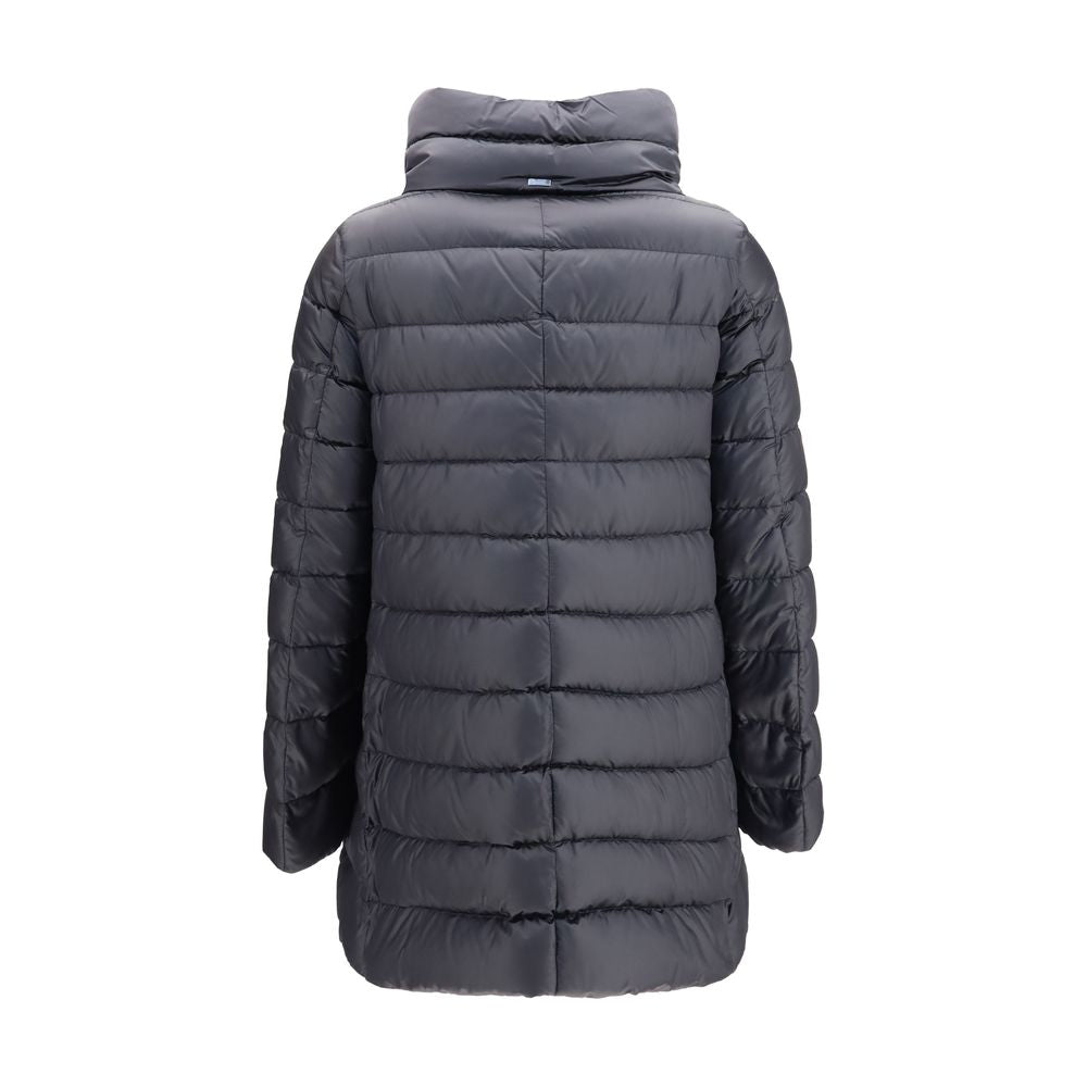 Herno Black Full-Length Jacket