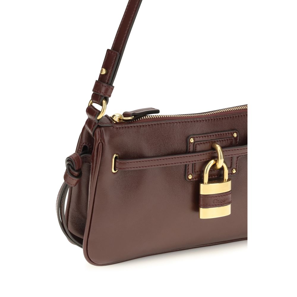 Chloé Bordeaux Leather Shoulder Bag