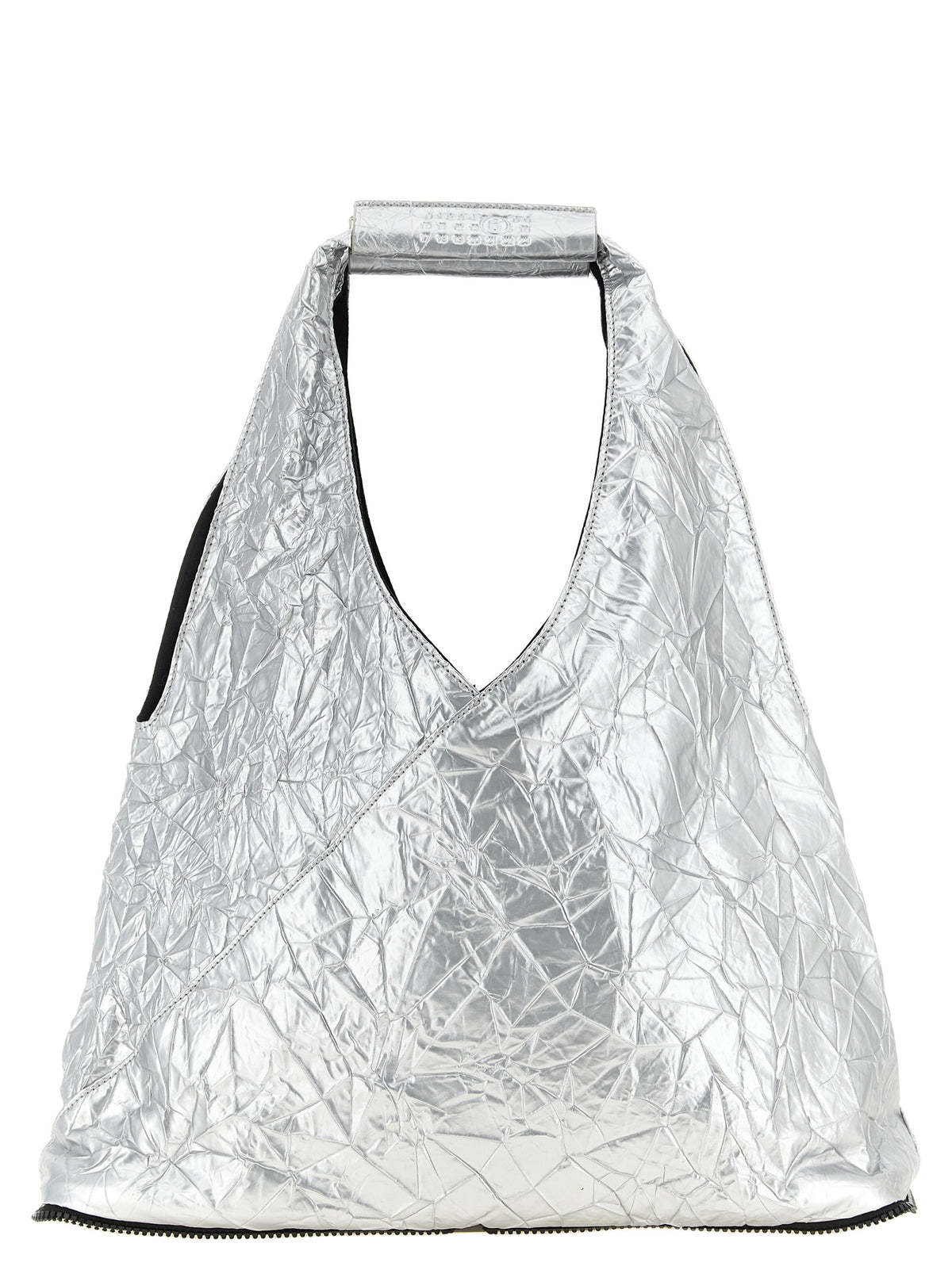 MM6 Maison Margiela Silver Tote Bag