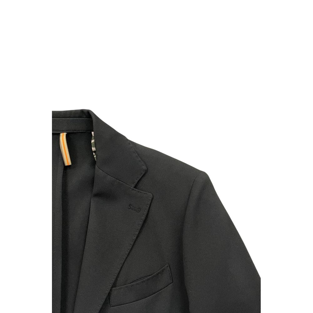 Roberto Pepe Luxury Black Men Jacket