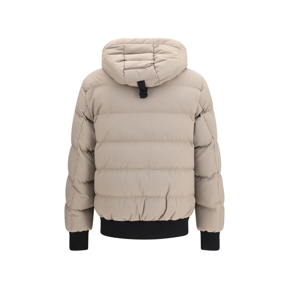 Moose Knuckles Beige Nylon Shell Jacket