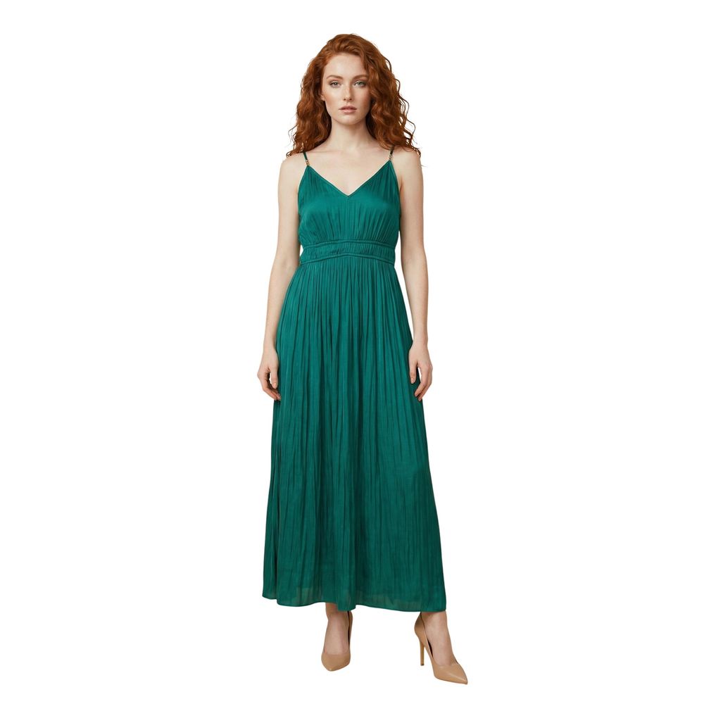Morgan De Toi Bicolor Long Dress