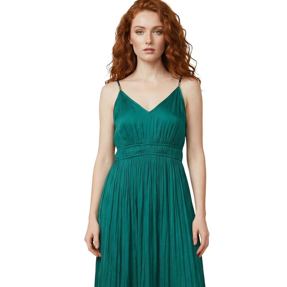 Morgan De Toi Bicolor Long Dress