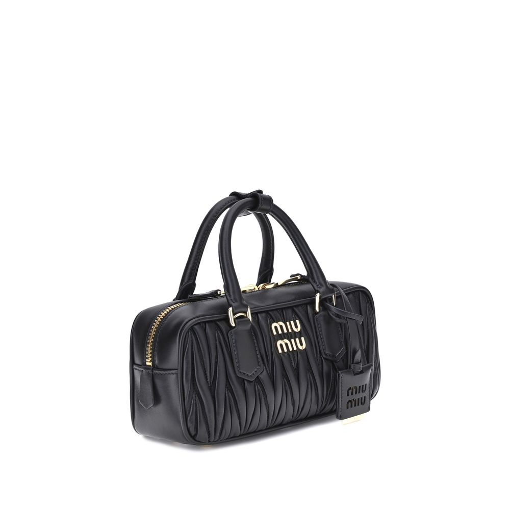Miu Miu Black Leather Handbag