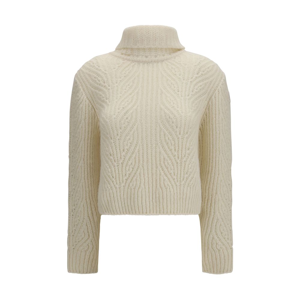 Moncler Beige Wool Turtleneck