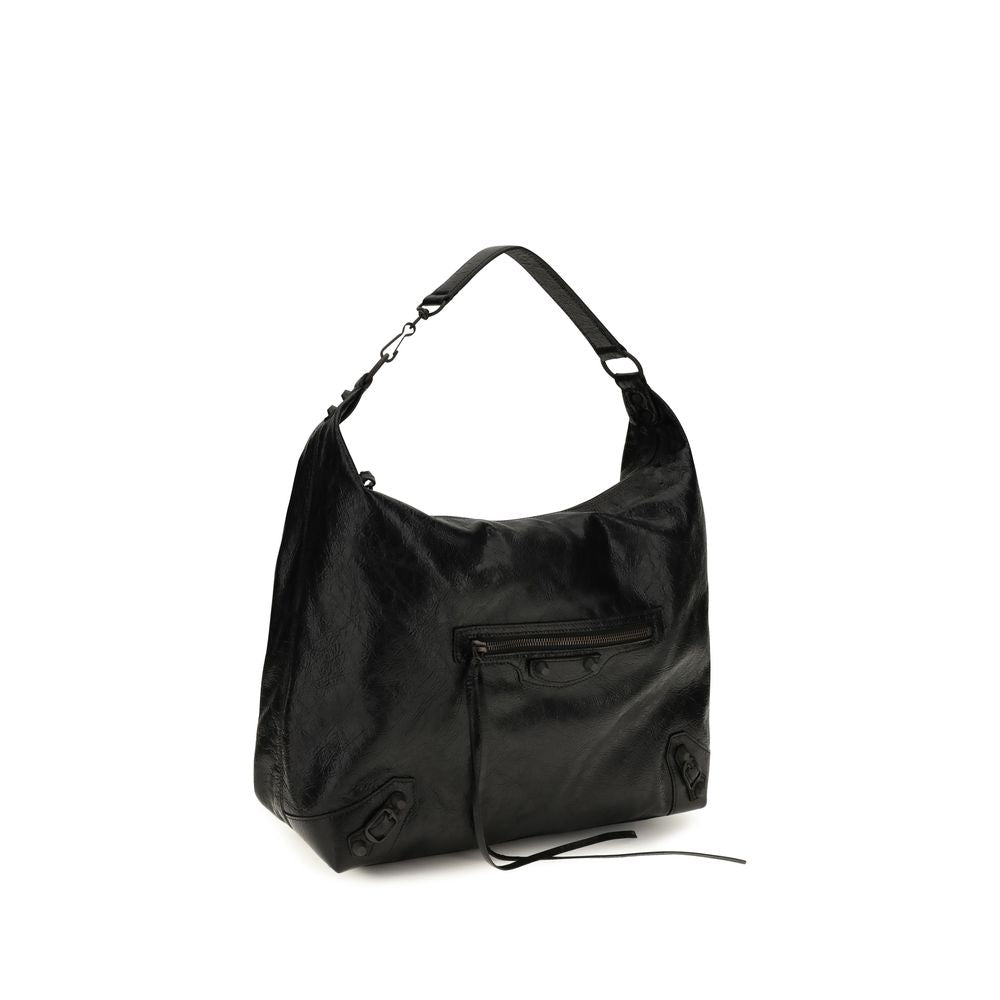 Balenciaga Black Aries Shoulder Bag