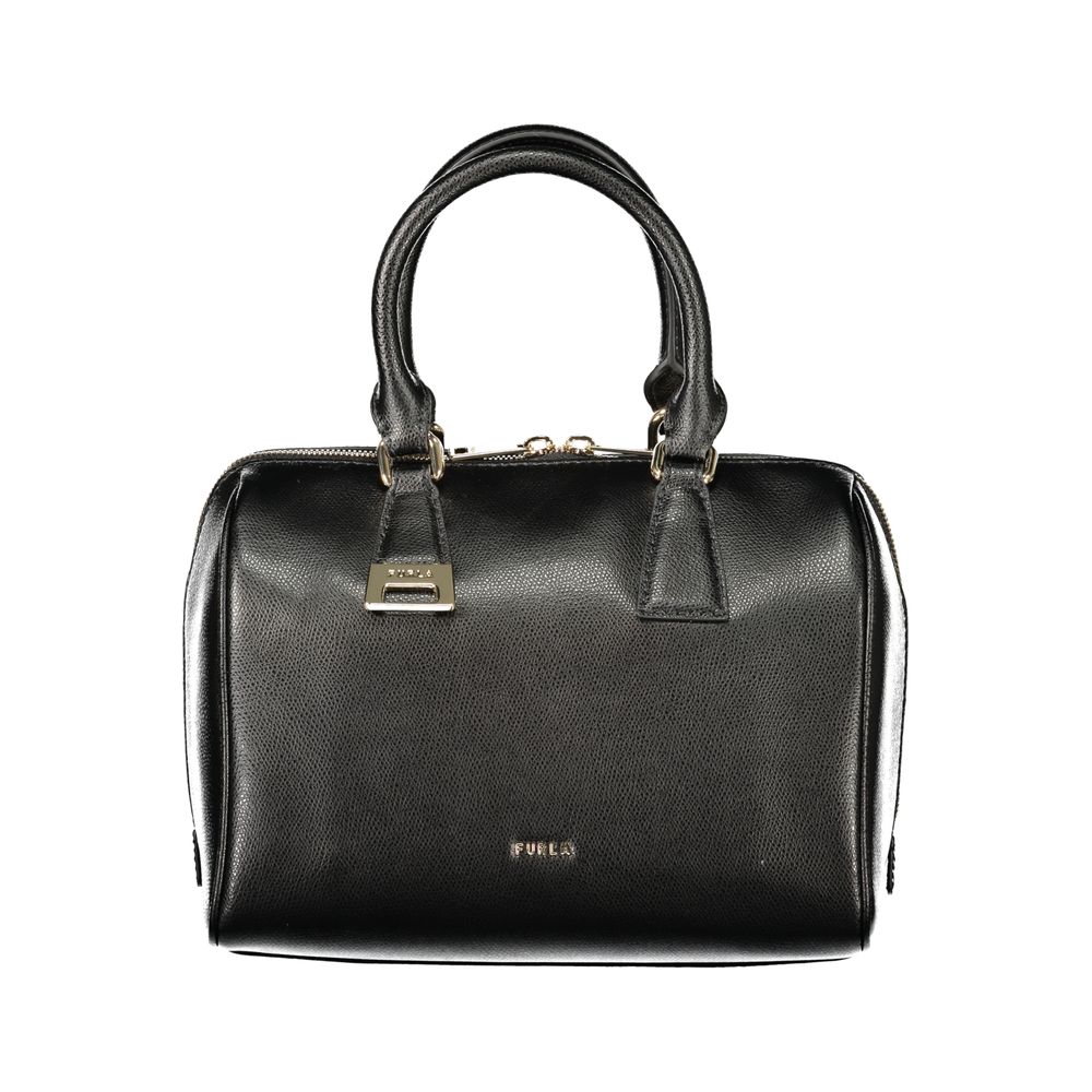 Furla Black Leather Women Bag