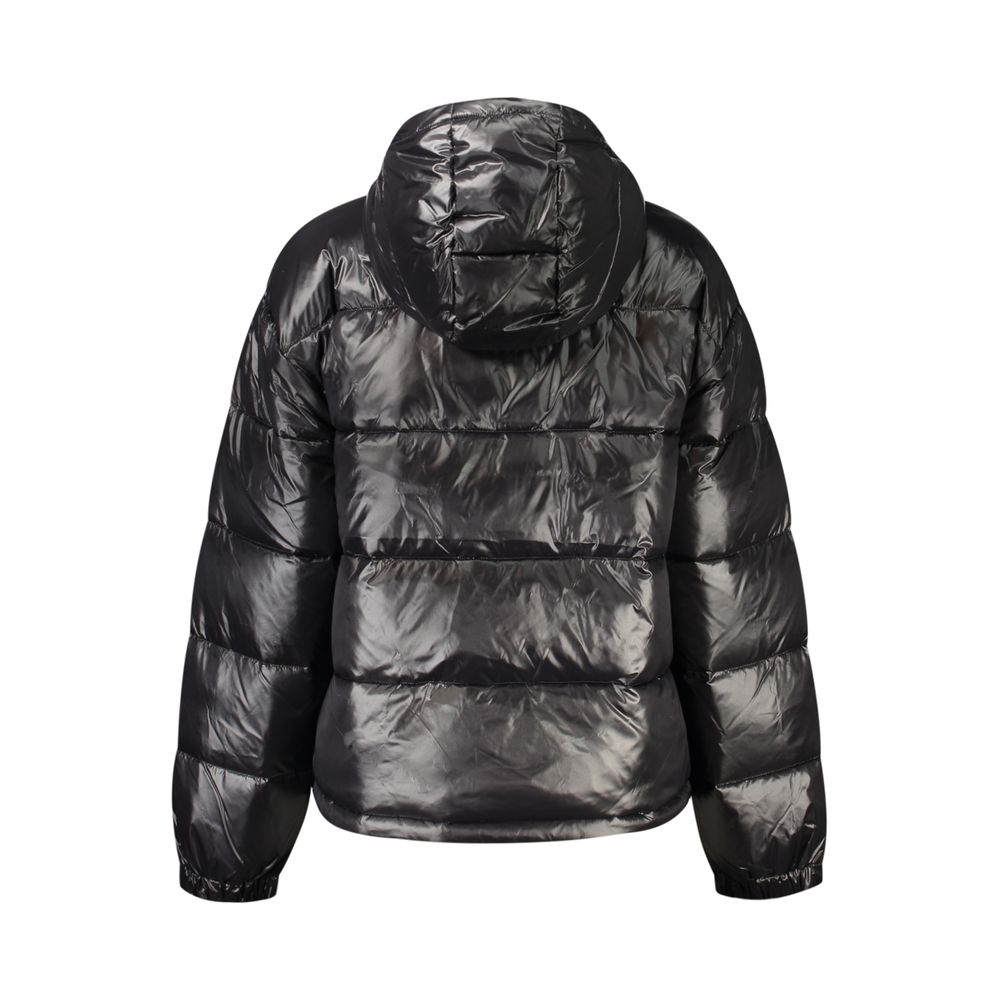Calvin Klein Black Nylon Full-Length Jacket
