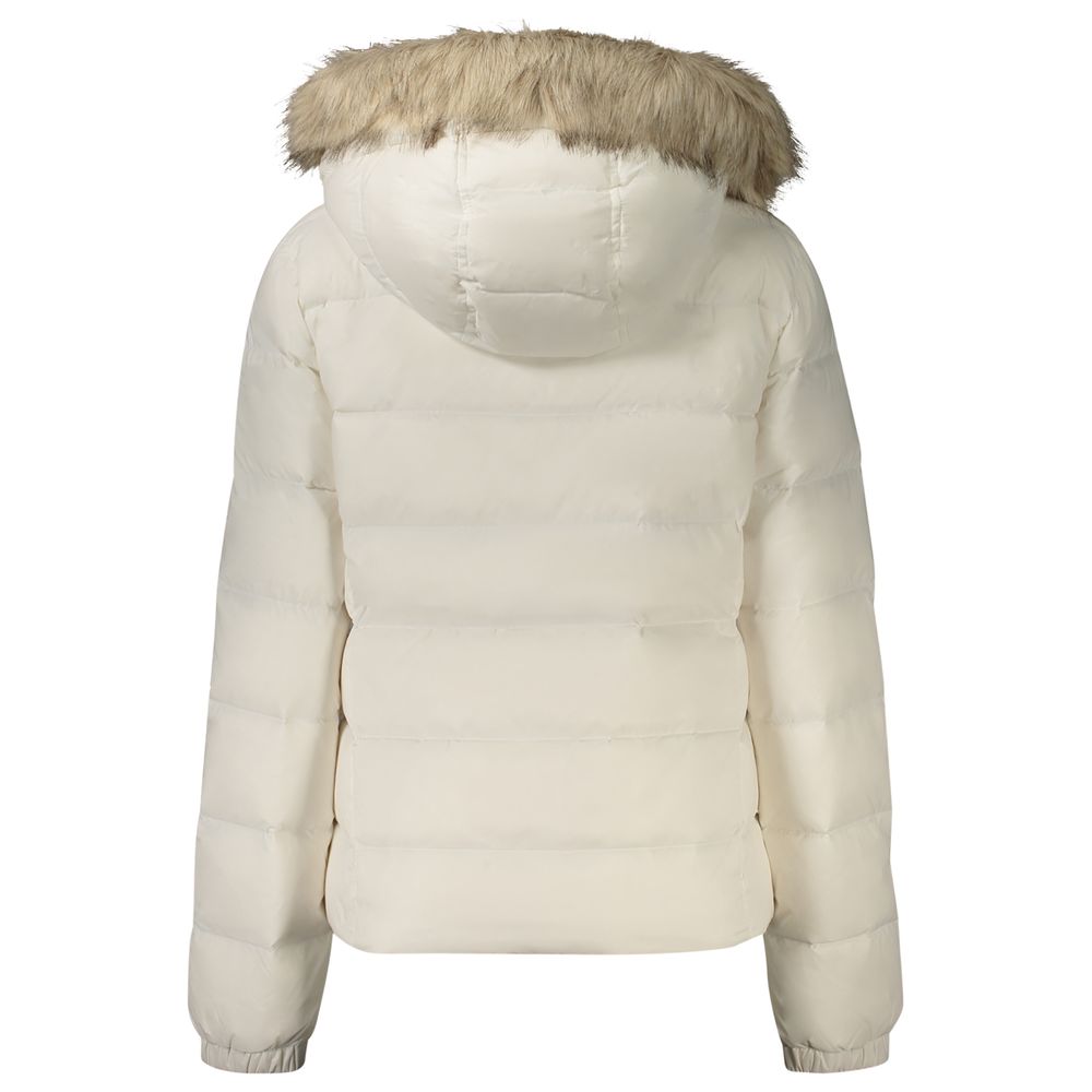 Tommy Hilfiger White Full-Length Jacket