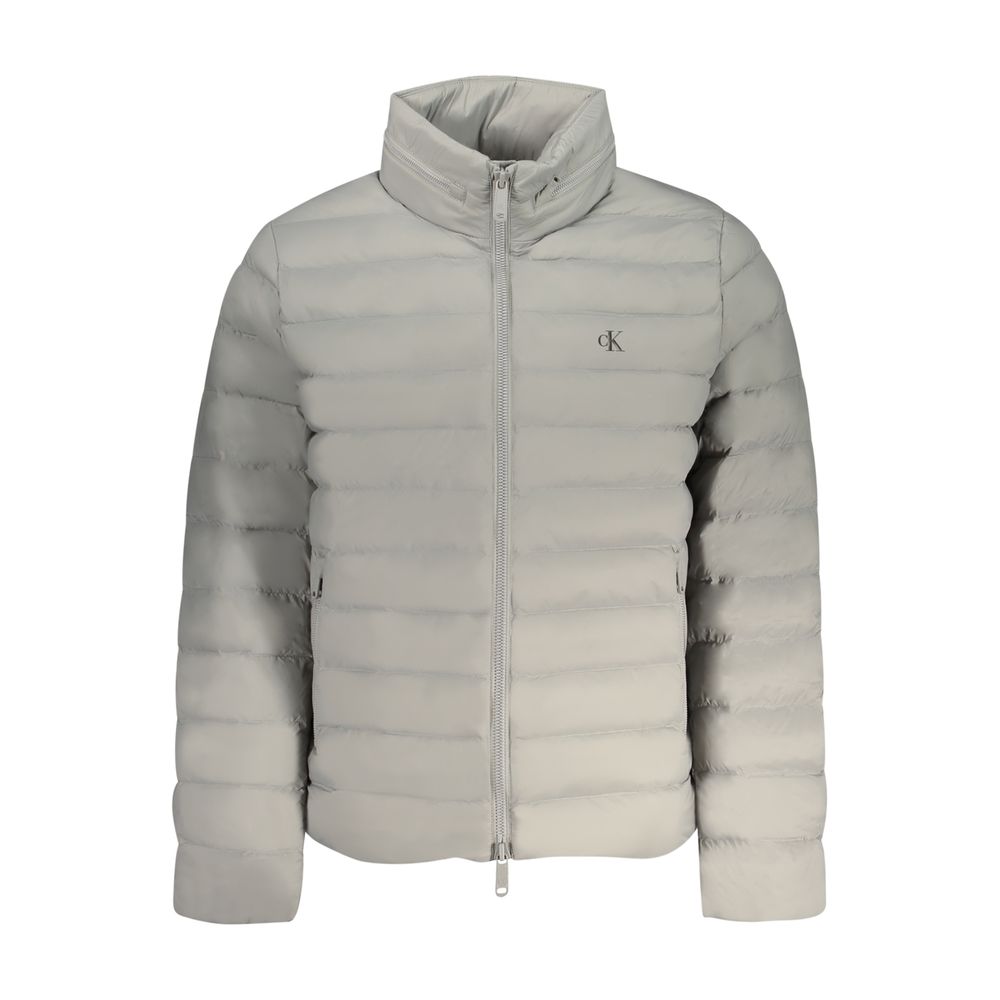 Calvin Klein Gray Polyamide Shell Jacket