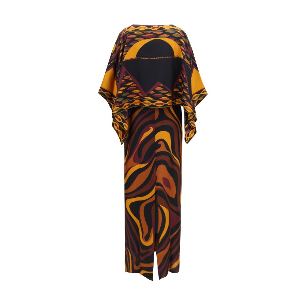 Emilio Pucci Multicolor Silk Casual Dress