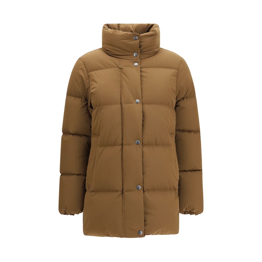 Woolrich Brown Goose Down Shell Jacket