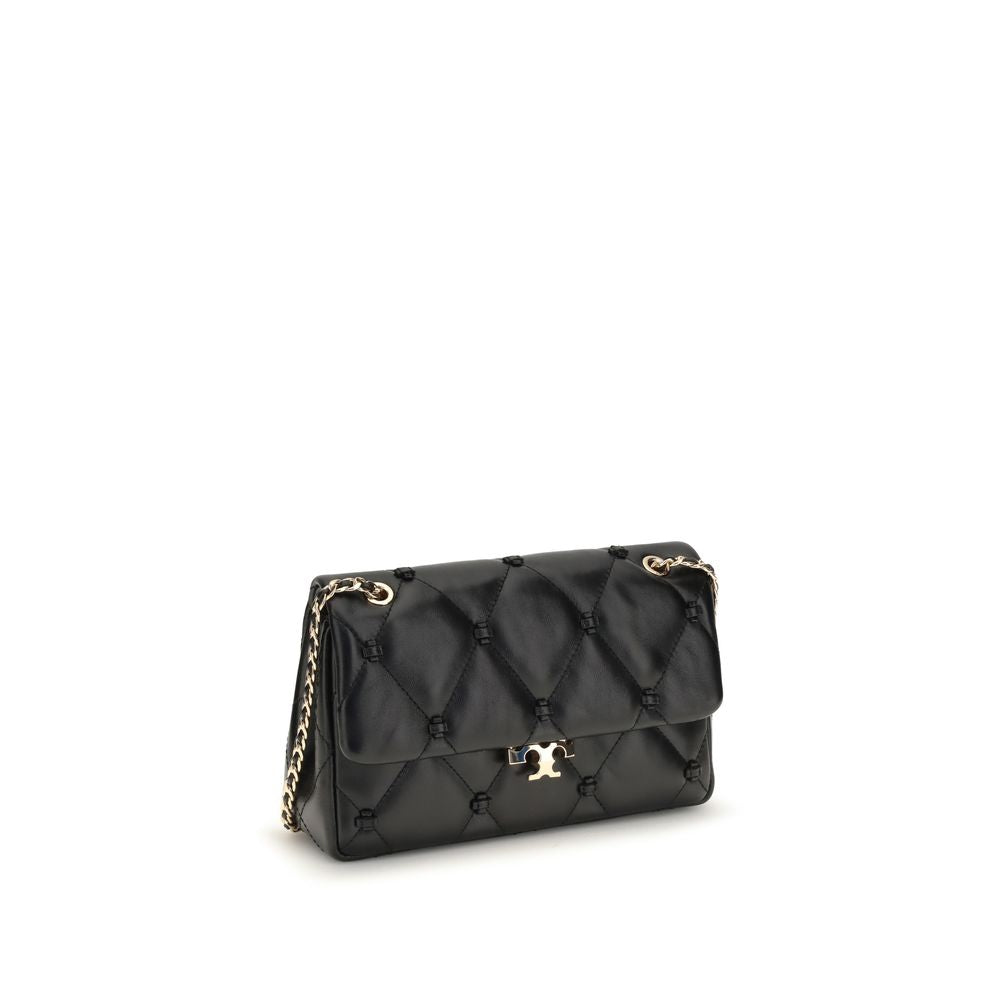 Tory Burch Black Napa Leather / Calf Bos Taurus Shoulder Bag