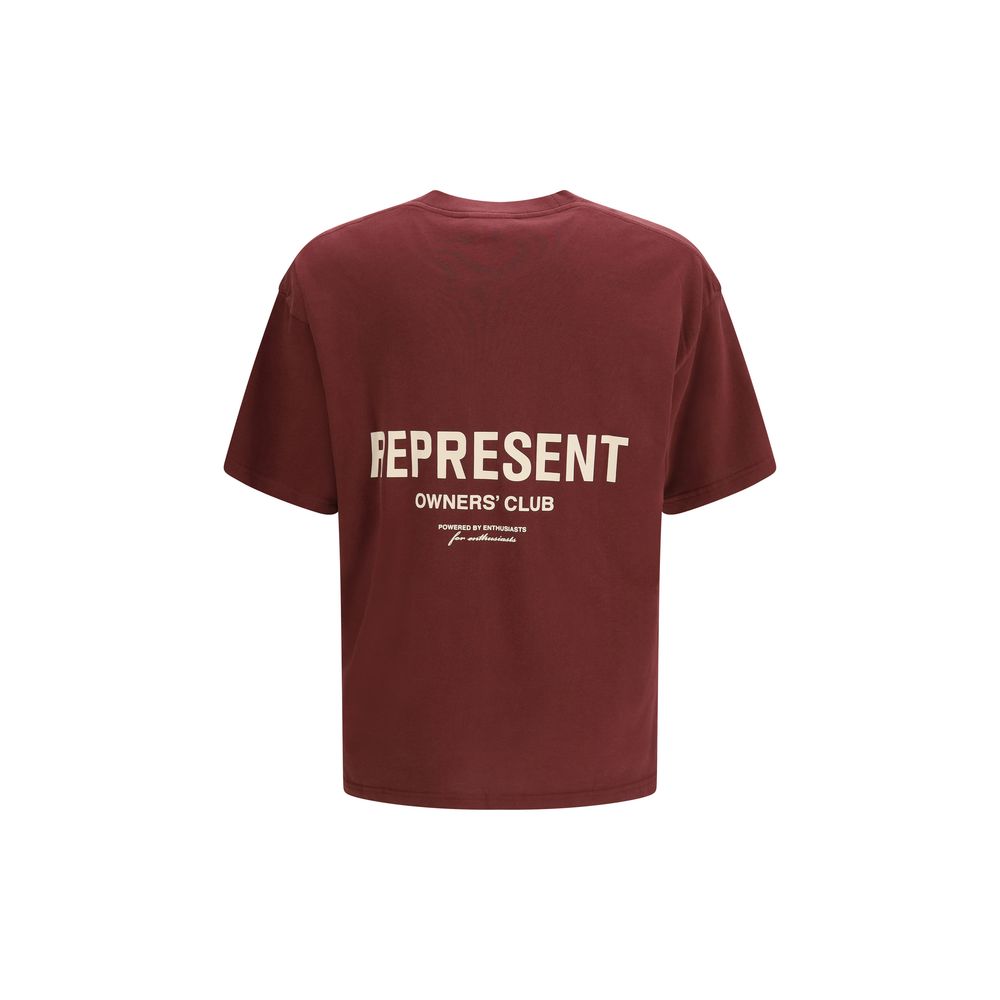 Represent Bordeaux Cotton T-Shirt