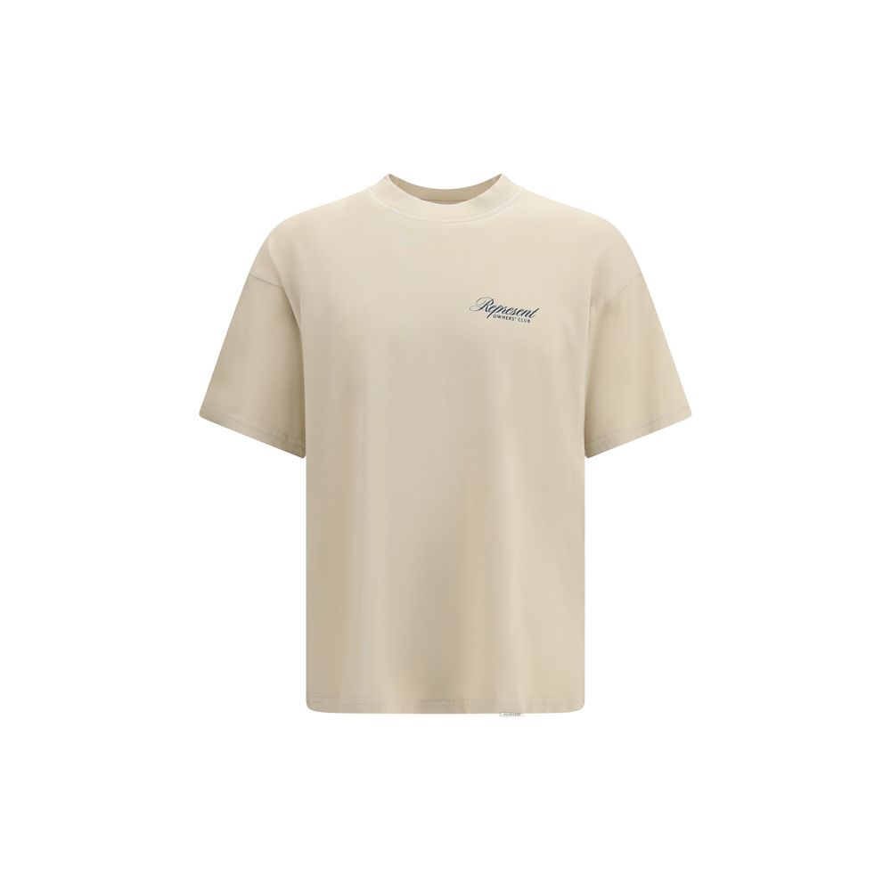 Represent Beige Cotton Sweatshirt