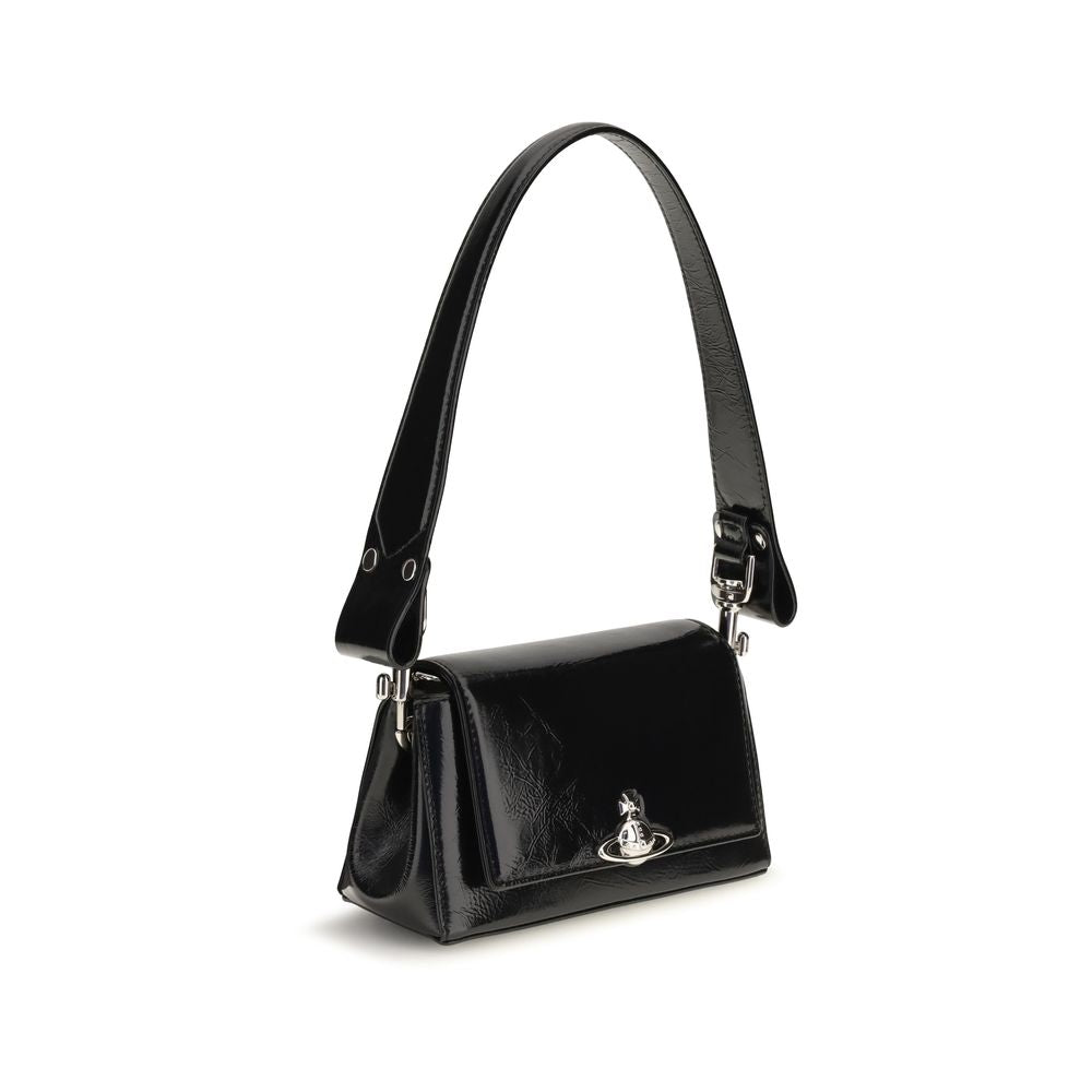 Vivienne Westwood Black Leather Handbag