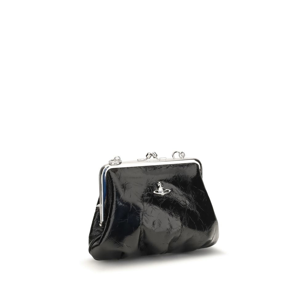 Vivienne Westwood Black Leather Wallet