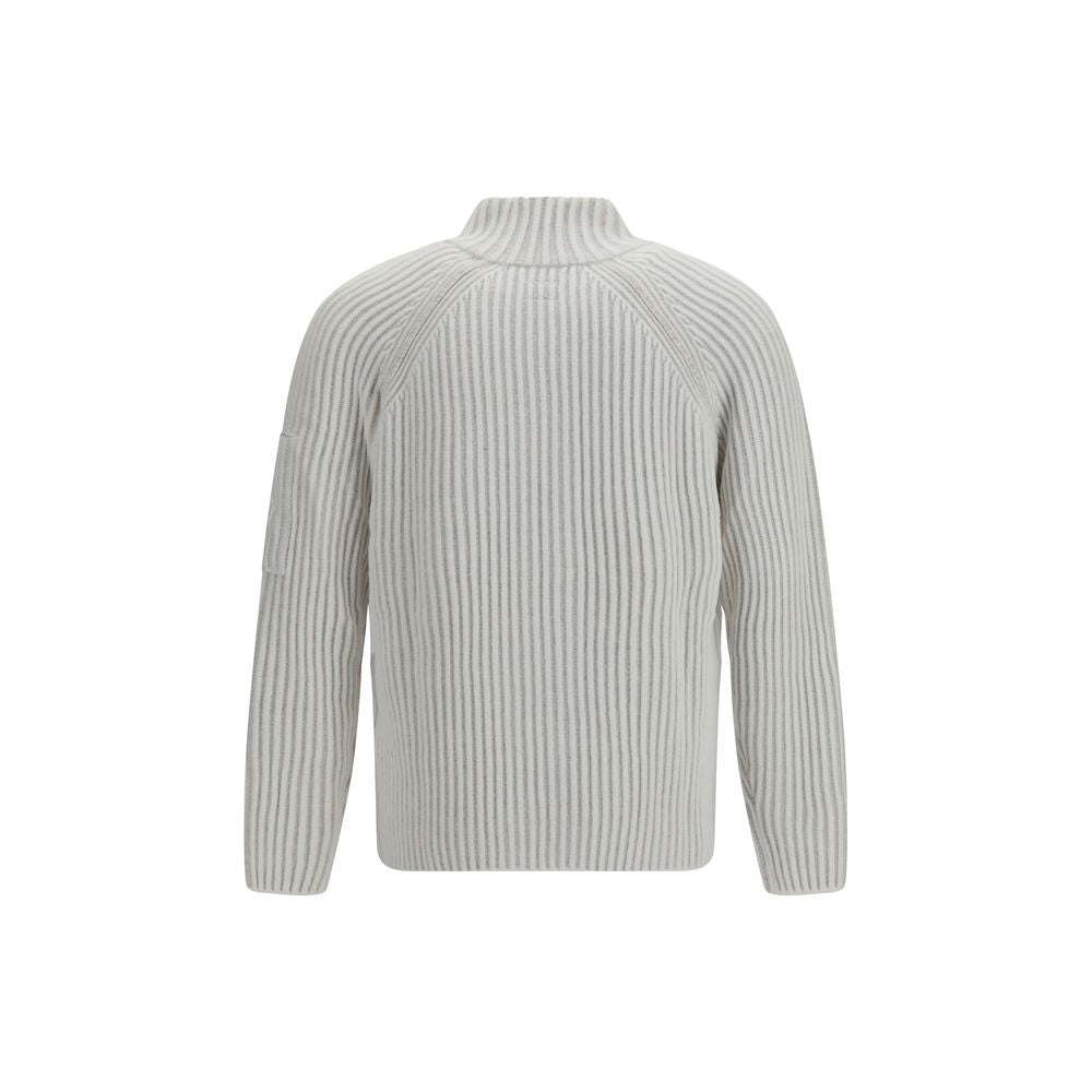 C.P. Company White Cardigan