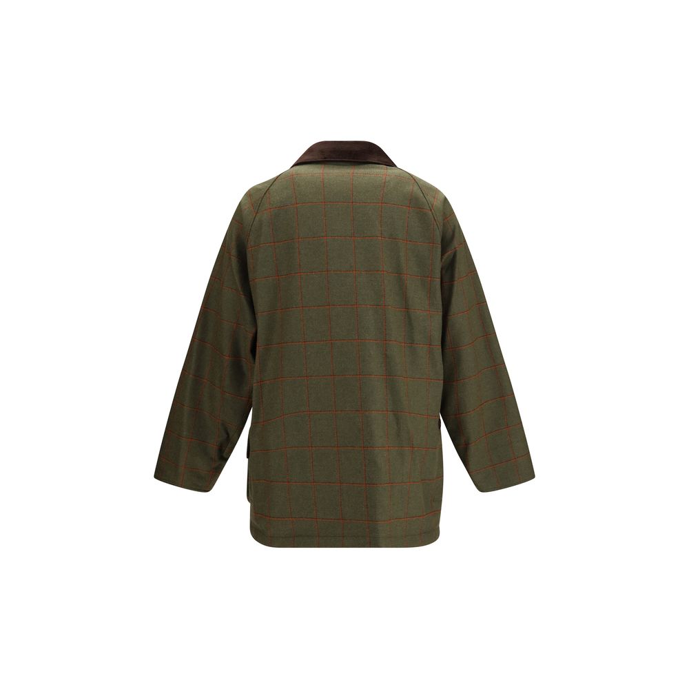 Barbour Wool Full-Length Jacket