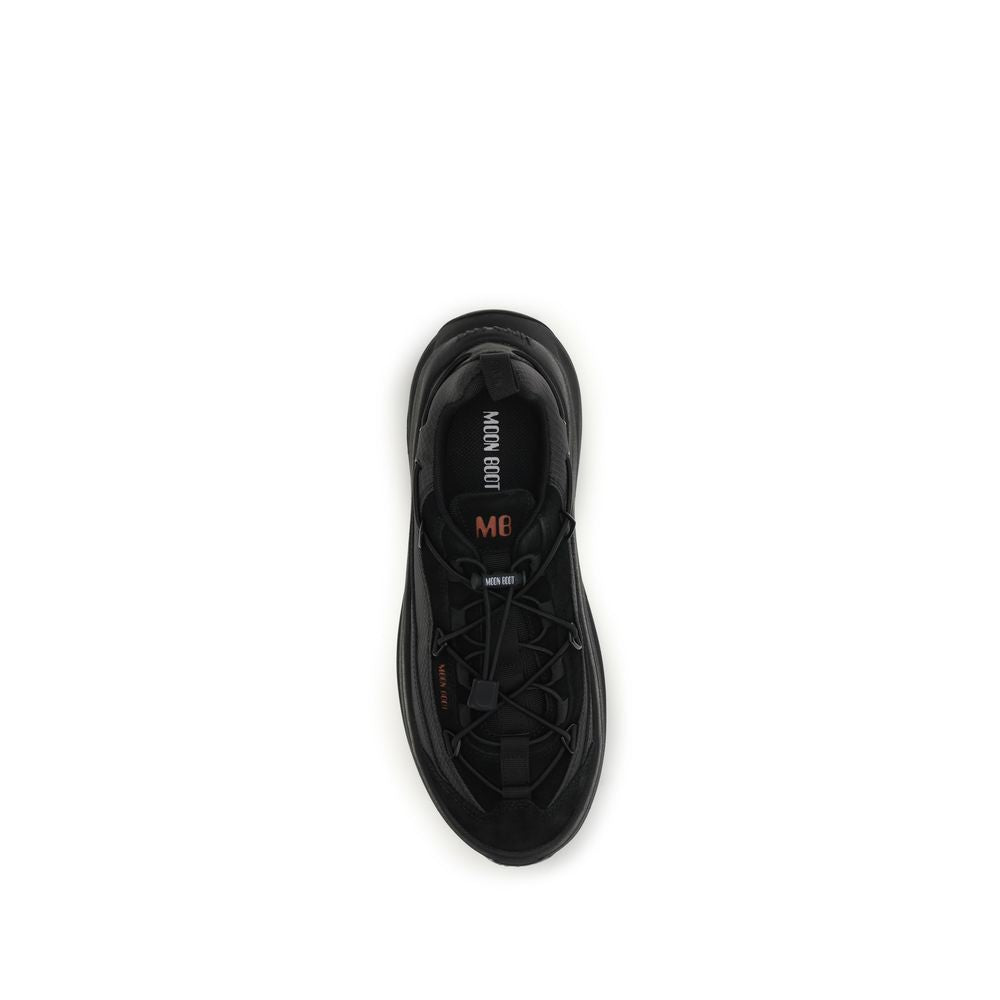 Moon Boot Black Athletic Sneakers