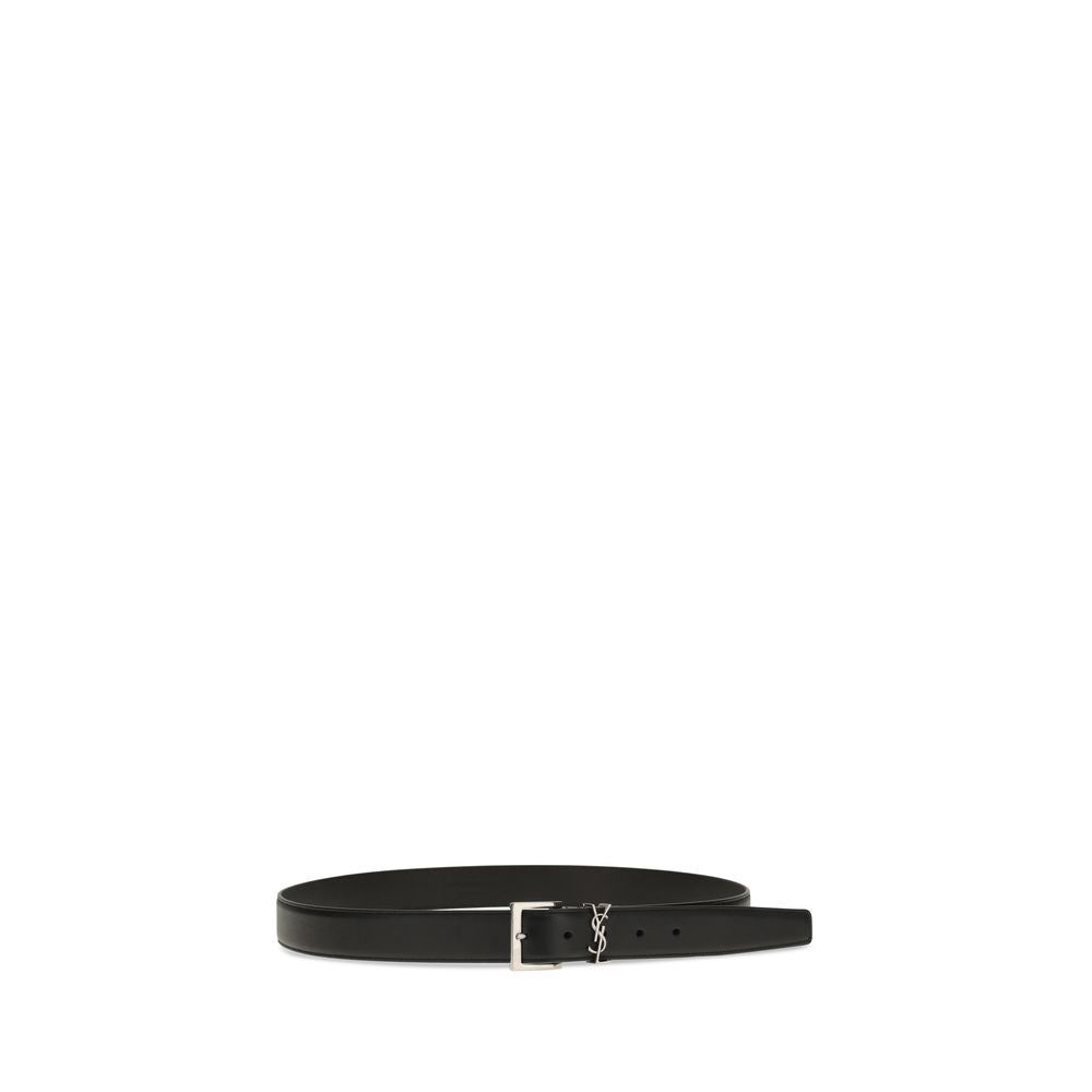 Saint Laurent Black Regular Belt