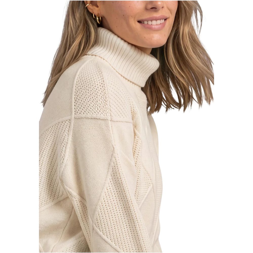 Street One Cream Turtleneck