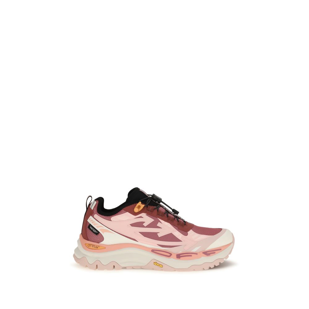 Off-White Fabric Athletic Sneakers