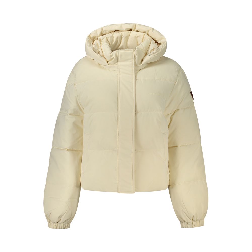 Guess Jeans Cream Women's Jacket