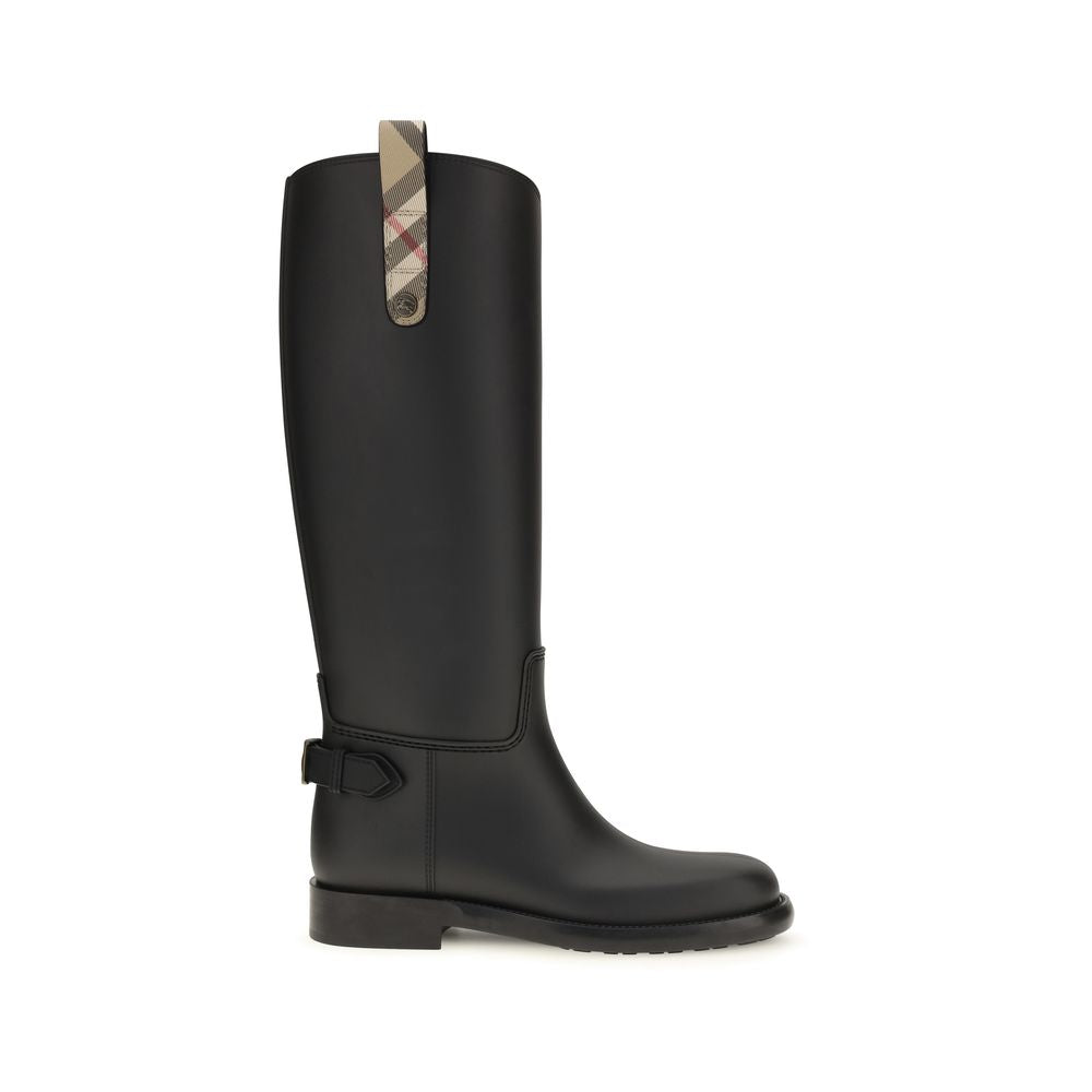 Burberry Black Rain Boots