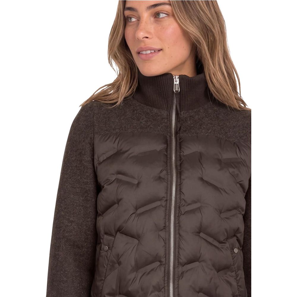 Street One Brown Full-Length Jacket