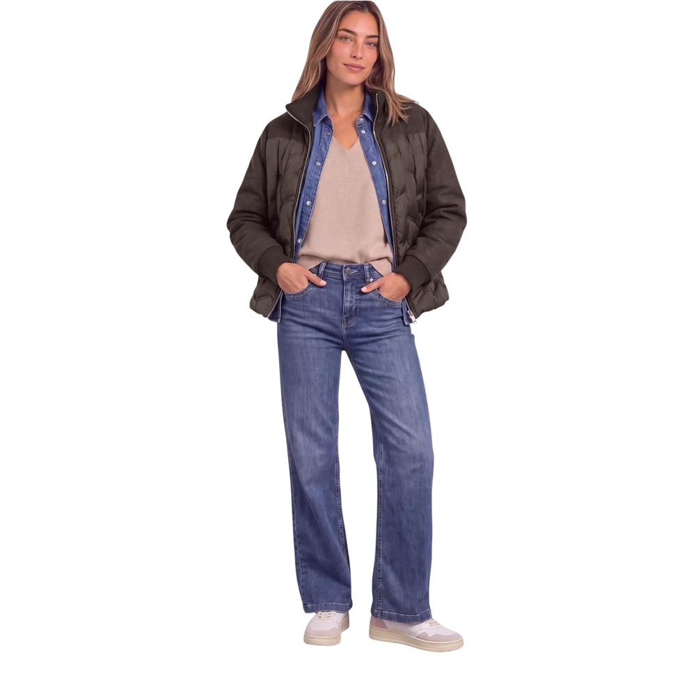 Street One Brown Full-Length Jacket
