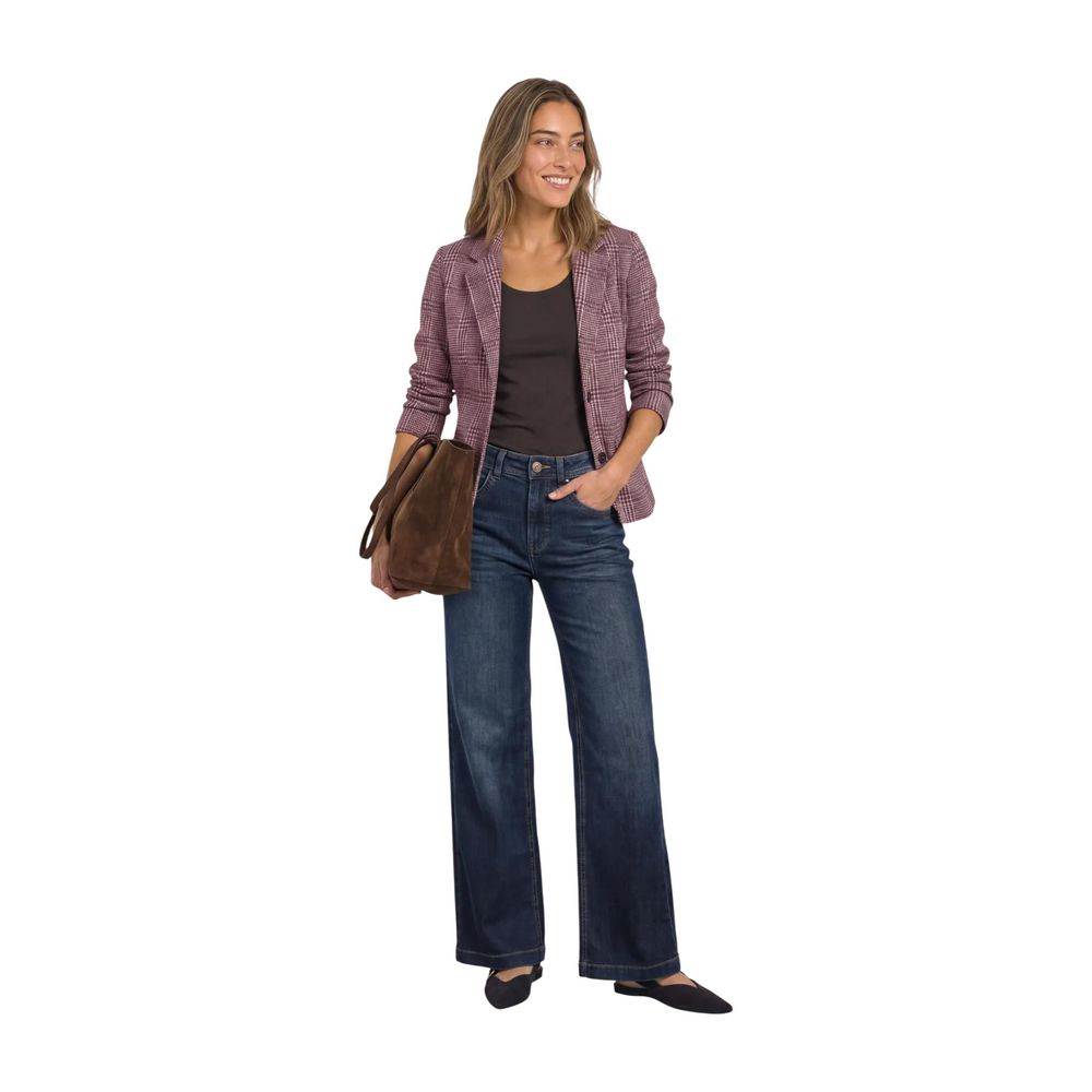 Street One Purple Blazer