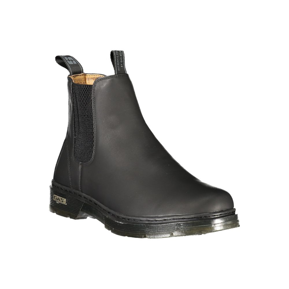 Gas Black Men Stivaletto