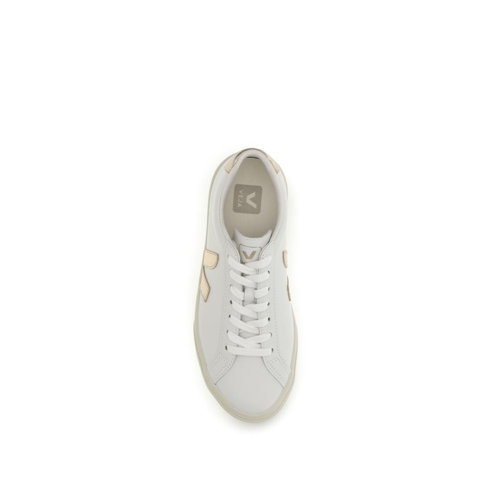 Veja White Low Top Sneakers