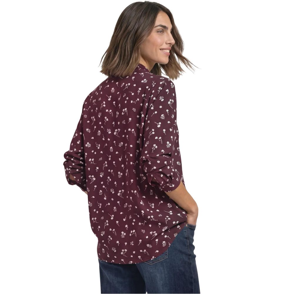 Street One Burgundy Blouse
