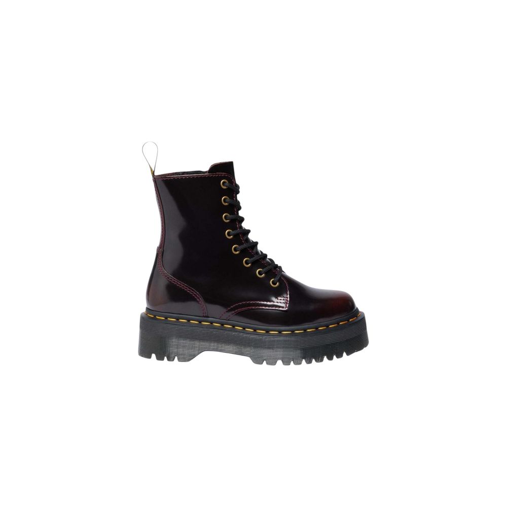 Dr. Martens Burgundy Leather Ankle Boots