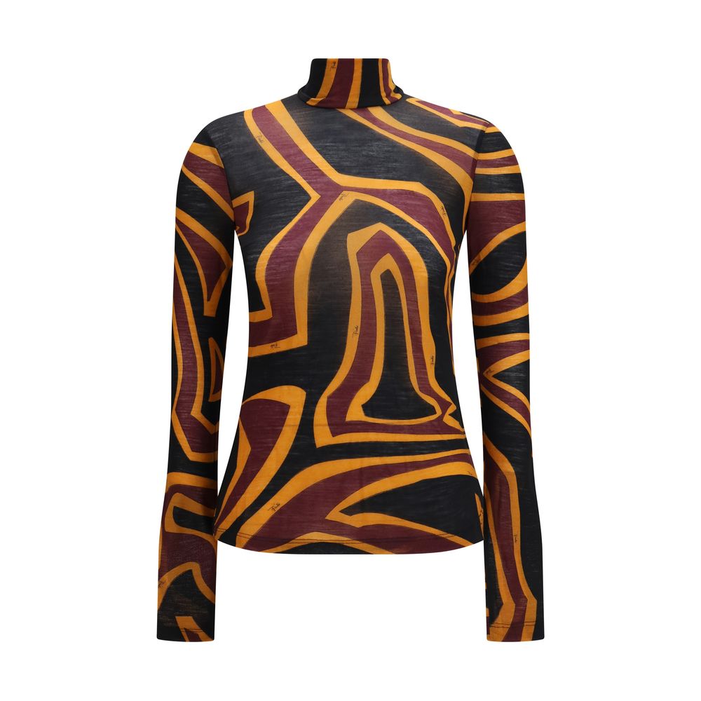 Emilio Pucci Wool Pattern Shirt