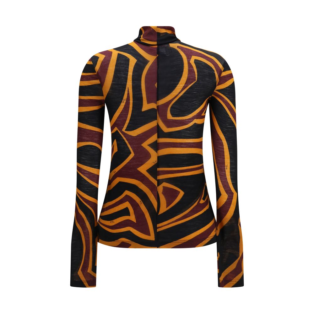 Emilio Pucci Wool Pattern Shirt