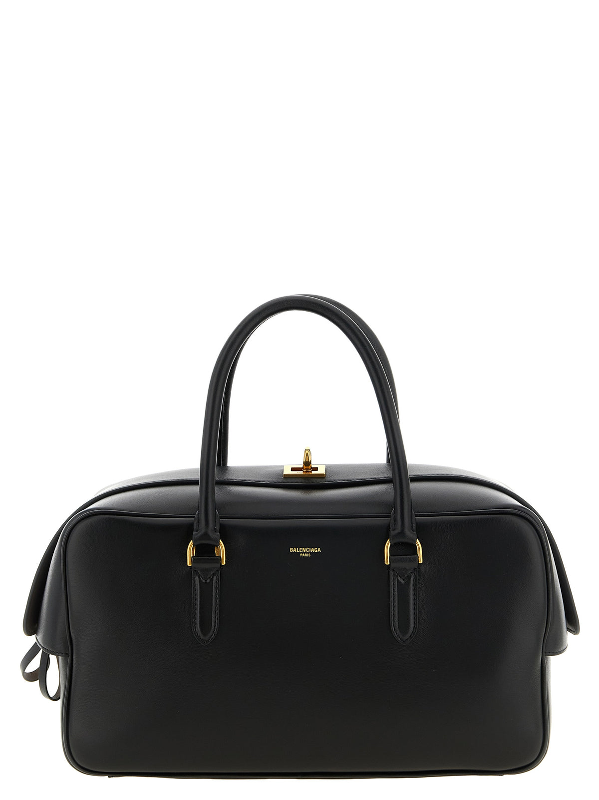 Balenciaga Black Leather Handbag