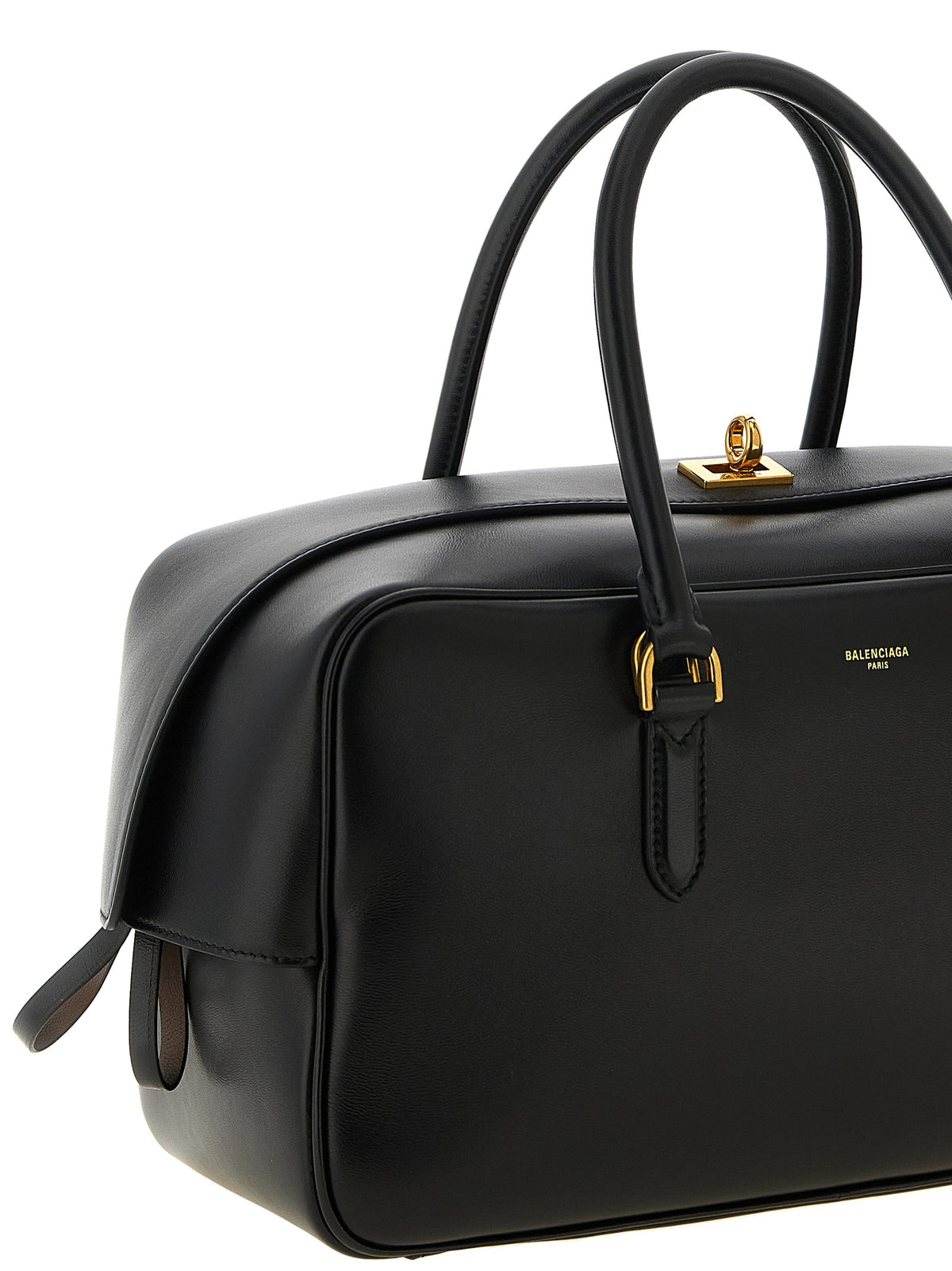 Balenciaga Black Leather Handbag