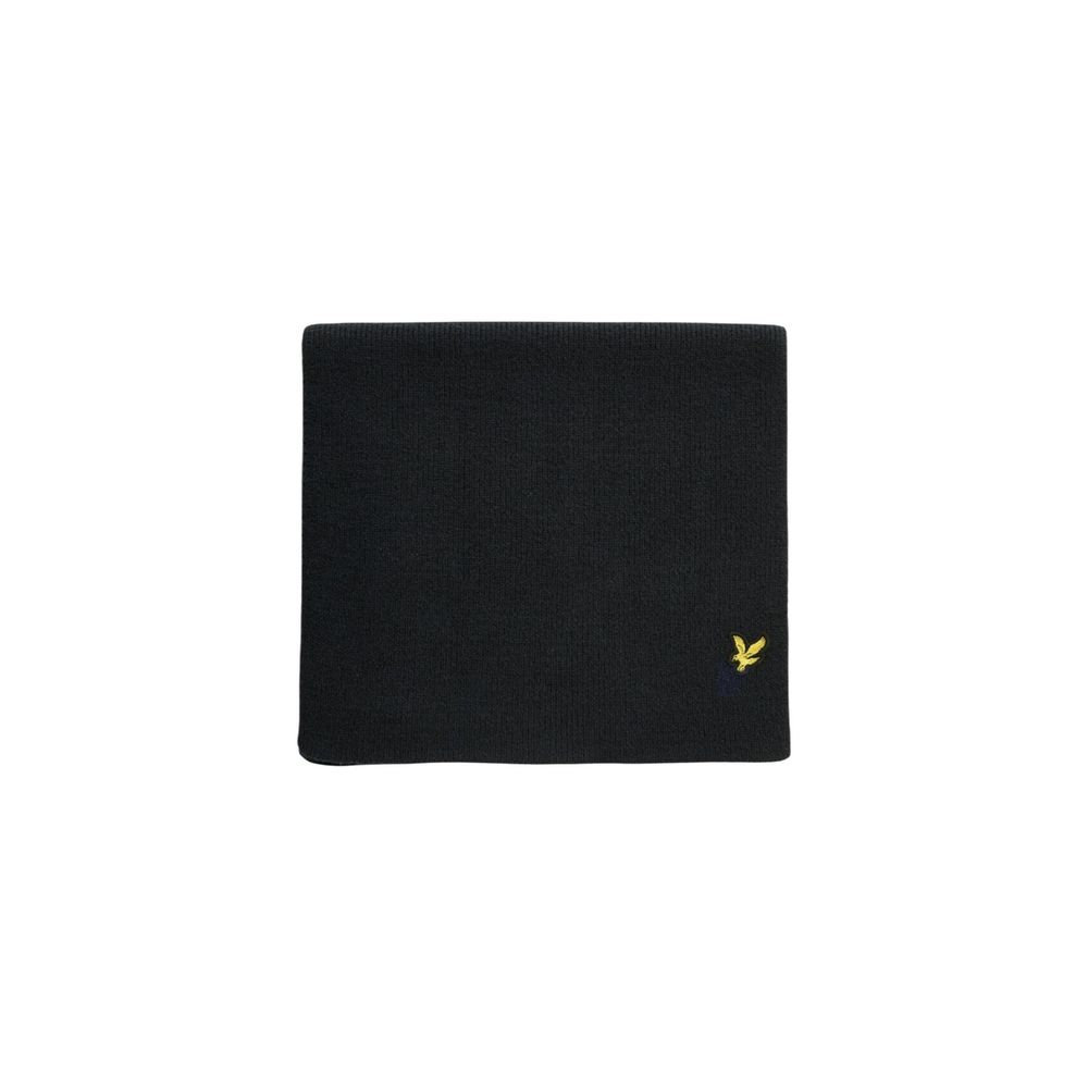 Lyle & Scott Blue Viscose Scarf